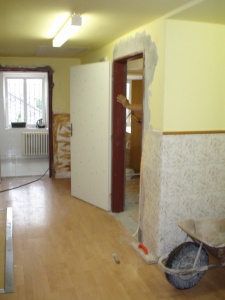 Stavební úpravy v domově v roce 2009