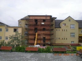 Stavební úpravy v domově v roce 2009