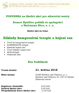 Základy kompresivní terapie a hojení ran