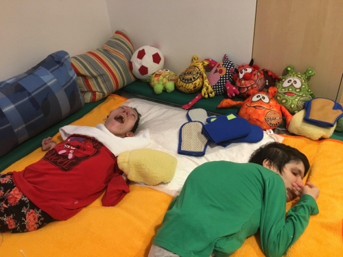 Novinkou našeho Domova Bystřice je  speciální relaxační místnost 