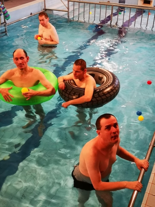 Aktivity v bazénu