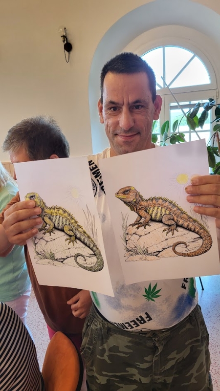 Letní výtvarná tvorba