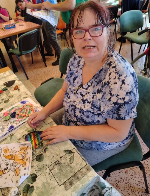 Výtvarné Valentýnské tvoření