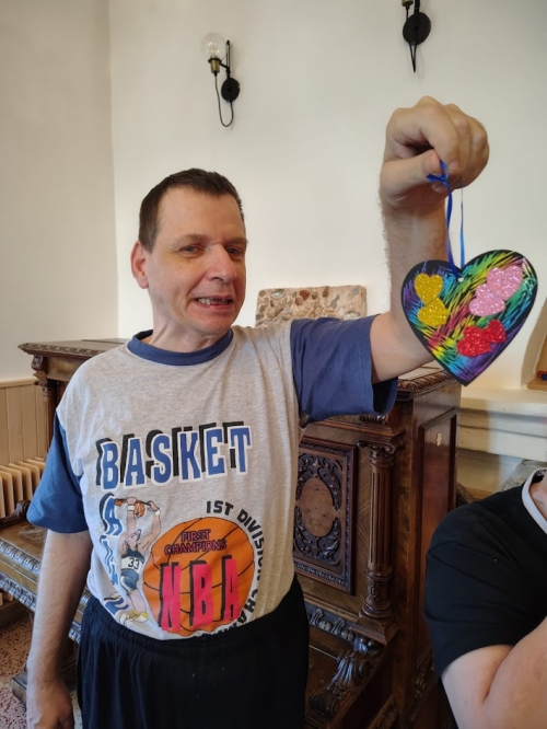 Výtvarné Valentýnské tvoření