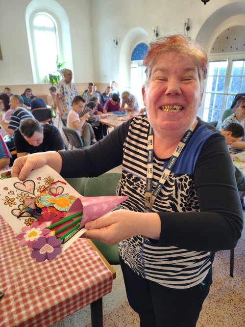 Výtvarné Valentýnské tvoření