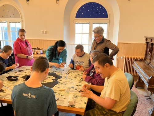 Výtvarné Valentýnské tvoření