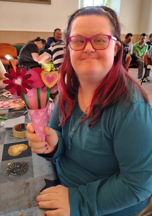 Výtvarné Valentýnské tvoření