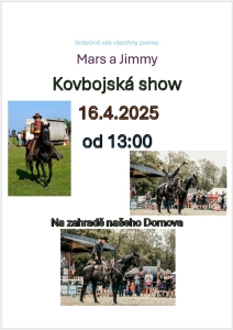 Kovbojská show - Mars a Jimmy
