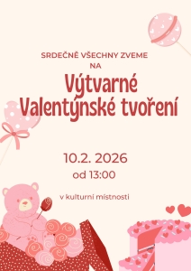 Výtvarné Valentýnské tvoření