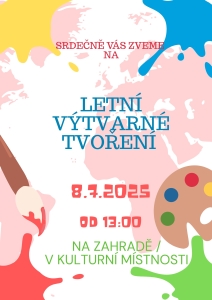 Letní výtvarné tvoření