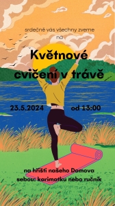 Květnové cvičení v trávě