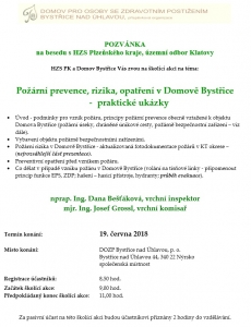 Pozvánka na besedu